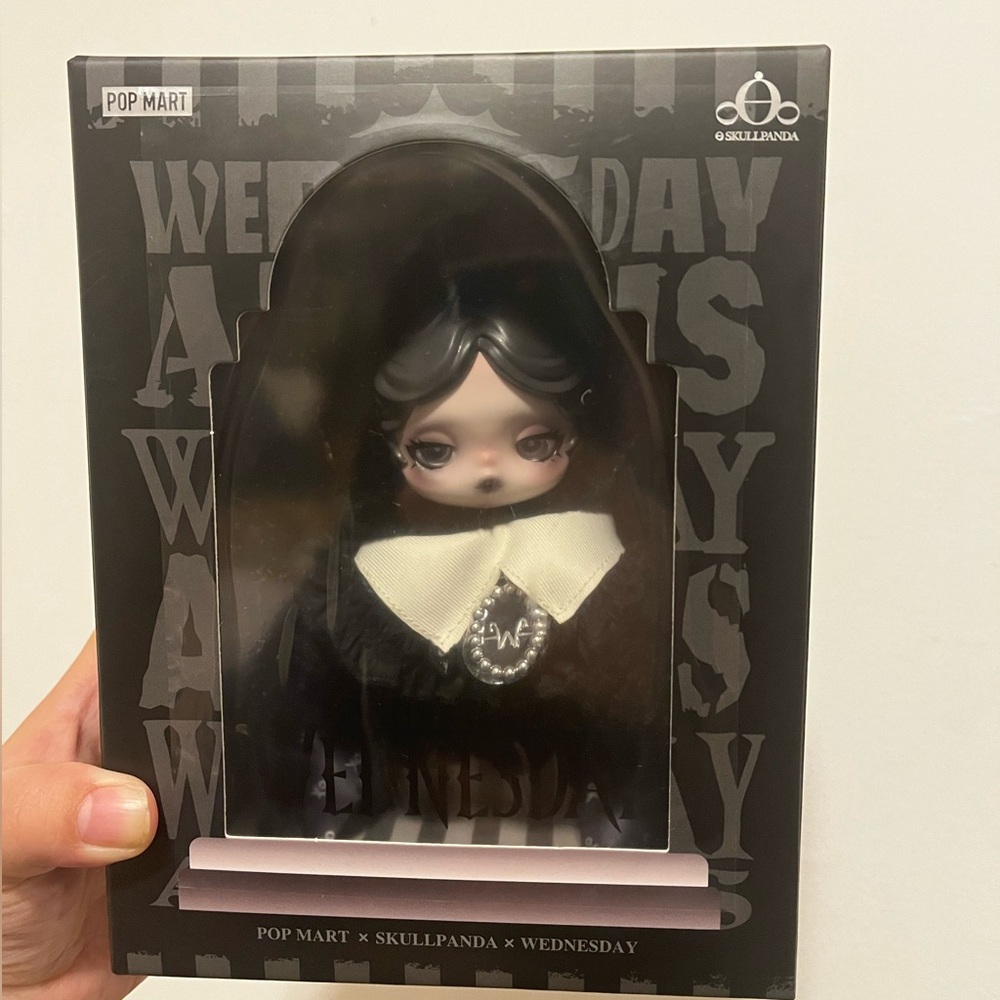 Pop Mart Skullpanda Wednesday Figure NYC Exclusive